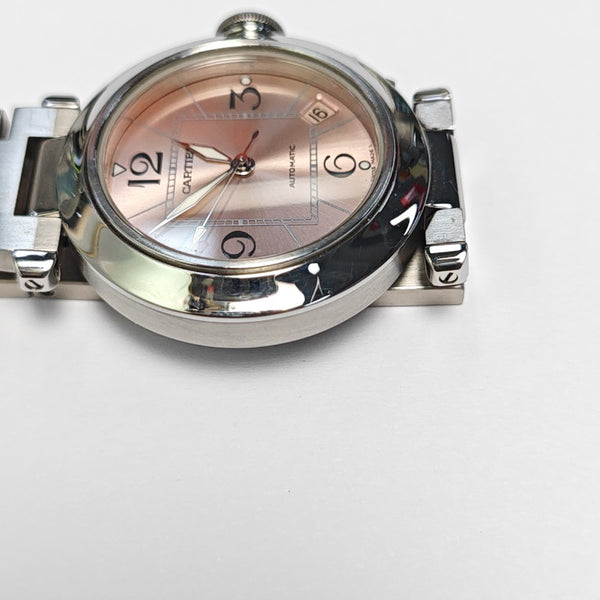 Pasha de Cartier 35mm Pink Automatic Watch