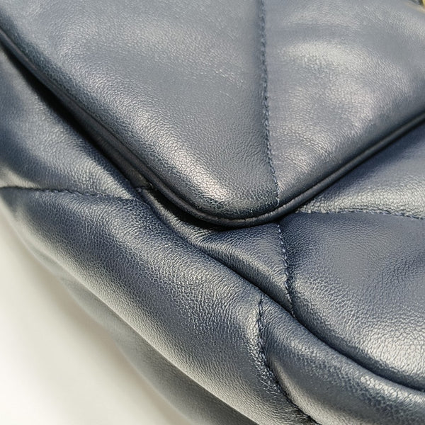 CHANEL 19 Small Quilted Lambskin Blue