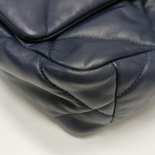 CHANEL 19 Small Quilted Lambskin Blue