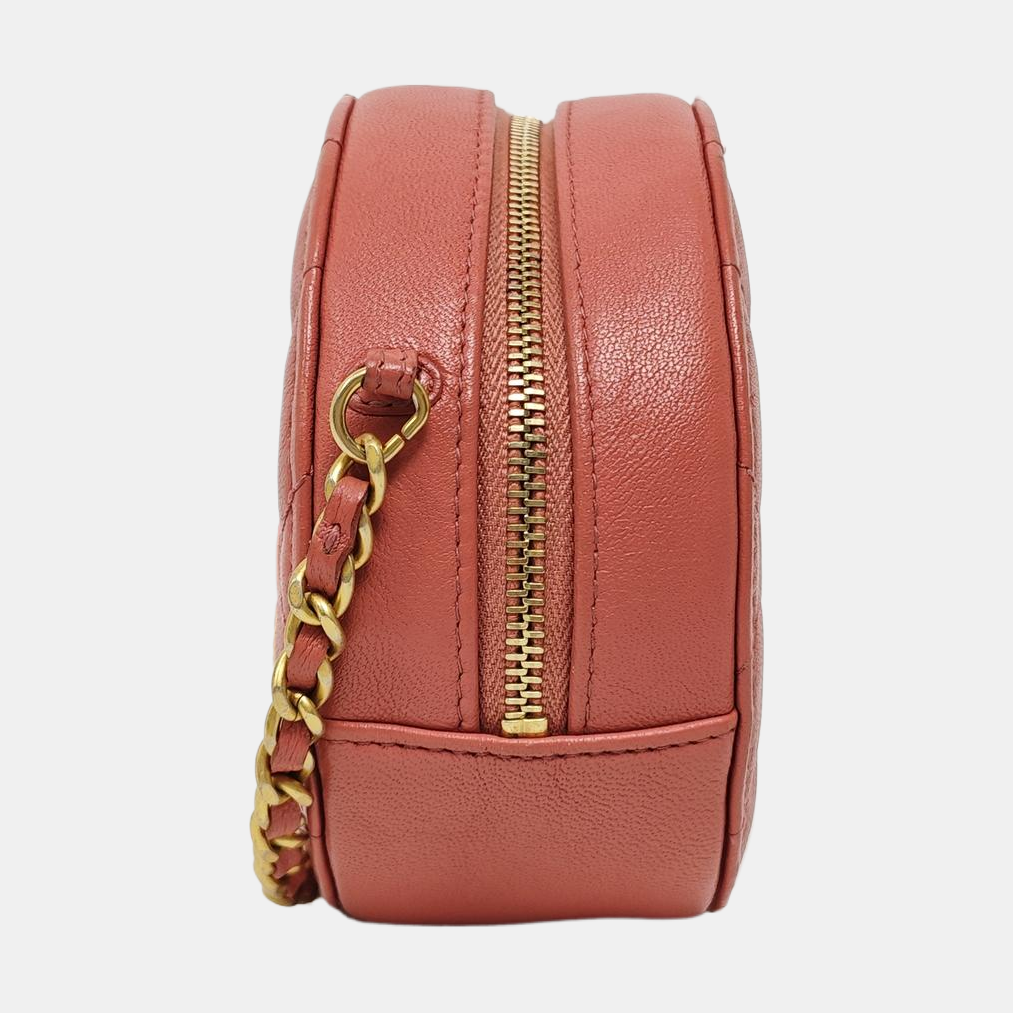 CHANEL 19 Small Quilted Lambskin Pink