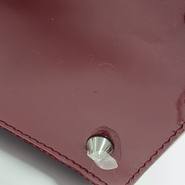 Lady Dior Medium Cannage Patent Leather Red