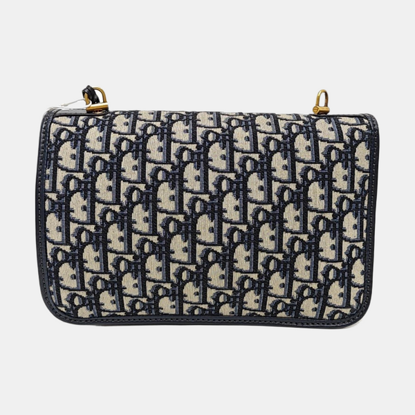 Dioraddict Oblique Canvas Blue