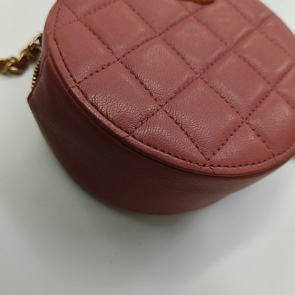 CHANEL 19 Small Quilted Lambskin Pink