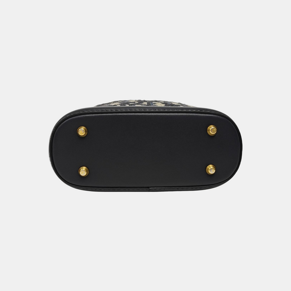 C'est Dior Small Oblique Canvas Blue