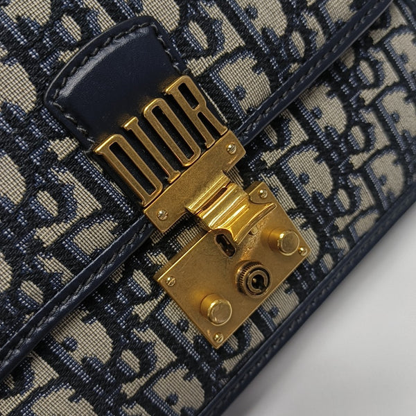 Dioraddict Oblique Canvas Blue