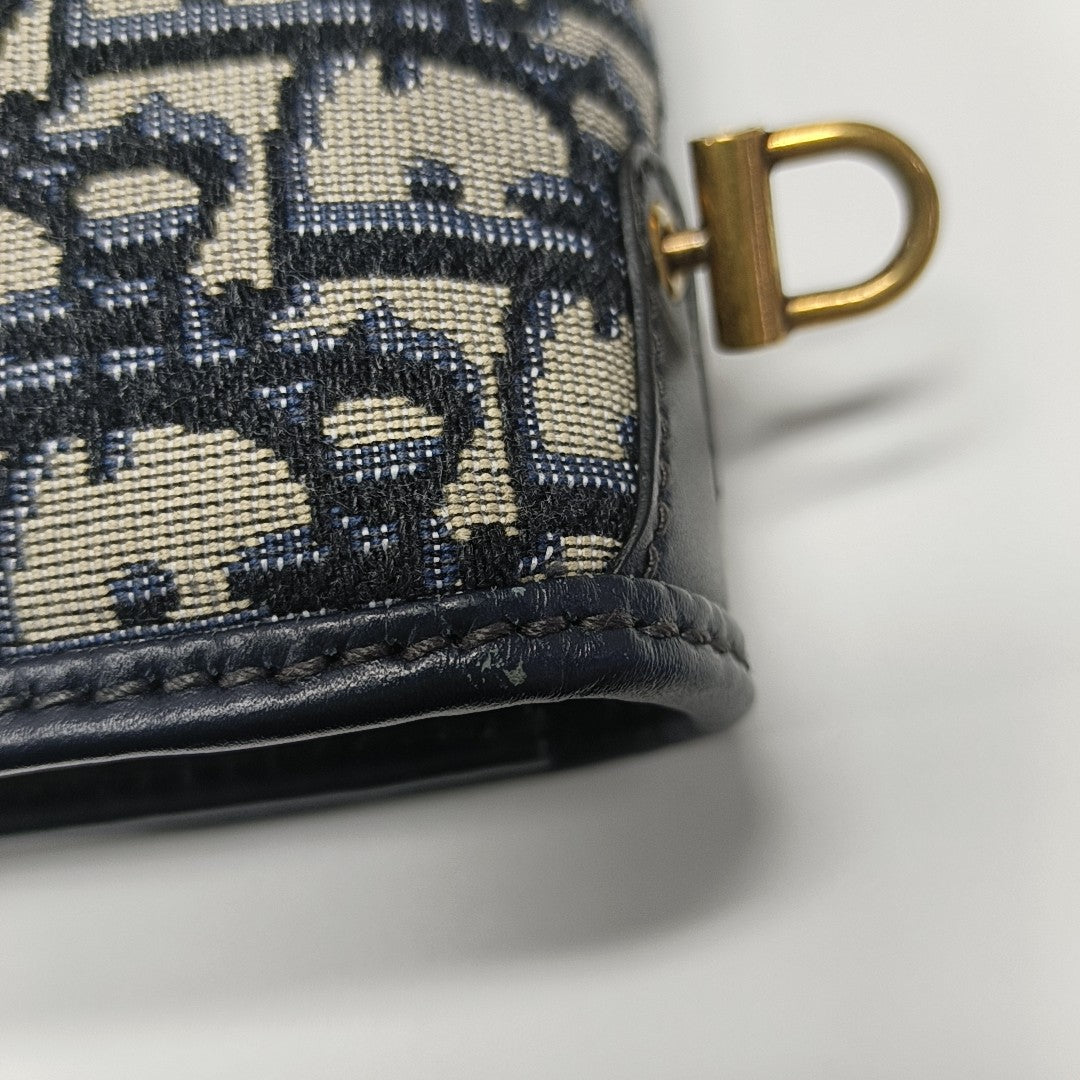 Dioraddict Oblique Canvas Blue