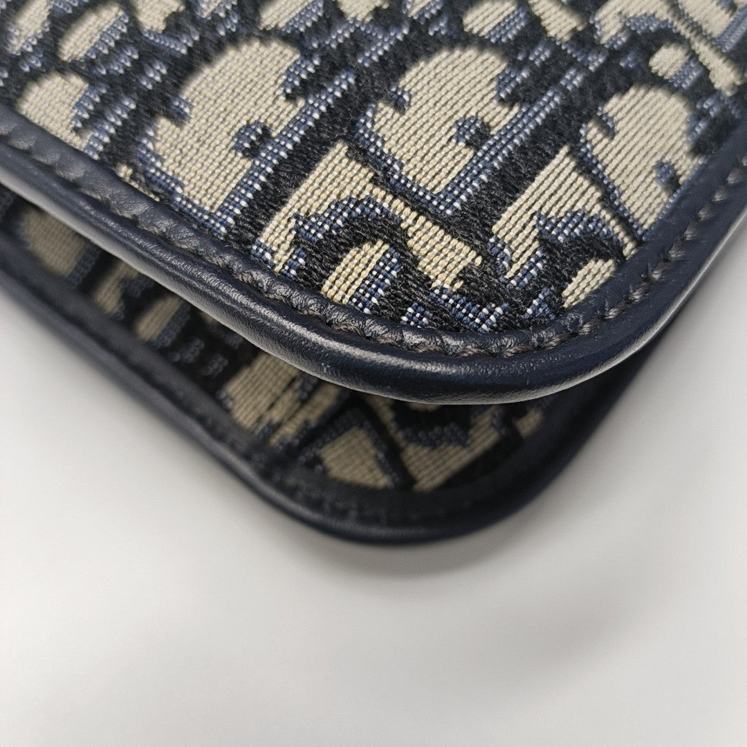 Dioraddict Oblique Canvas Blue