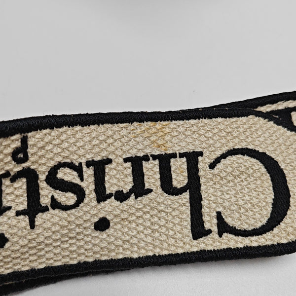 Lady Dior Medium Canvas White