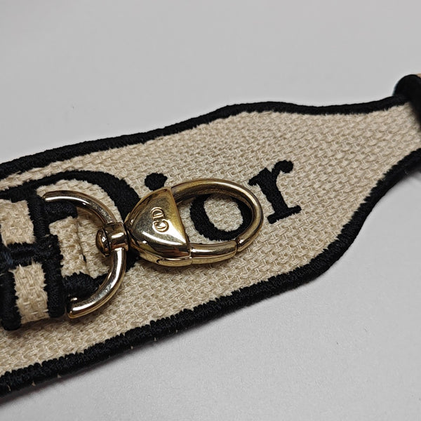 Lady Dior Medium Canvas White