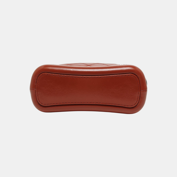 GABRIELLE Small Quilted Calfskin Red