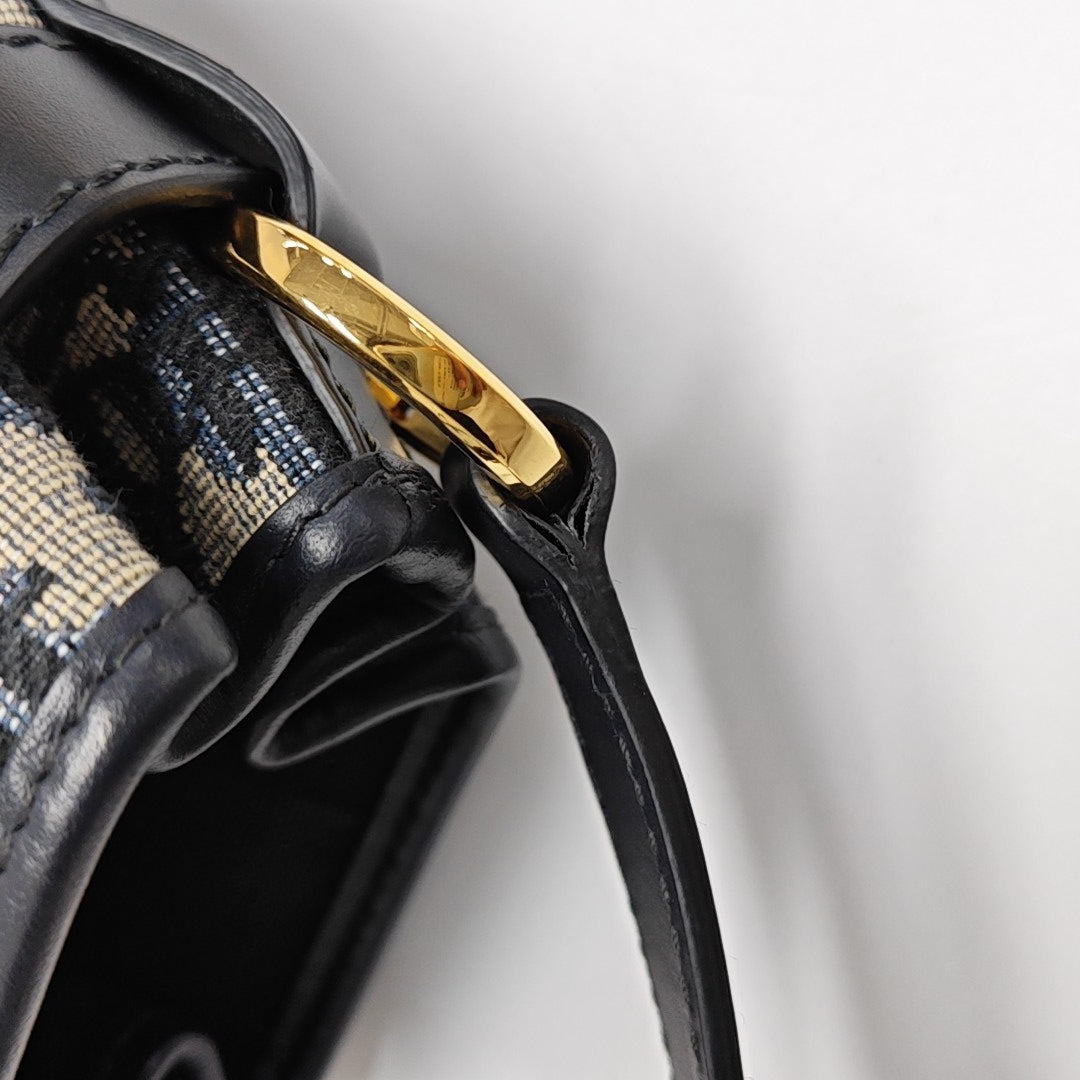 C'est Dior Small Oblique Canvas Blue
