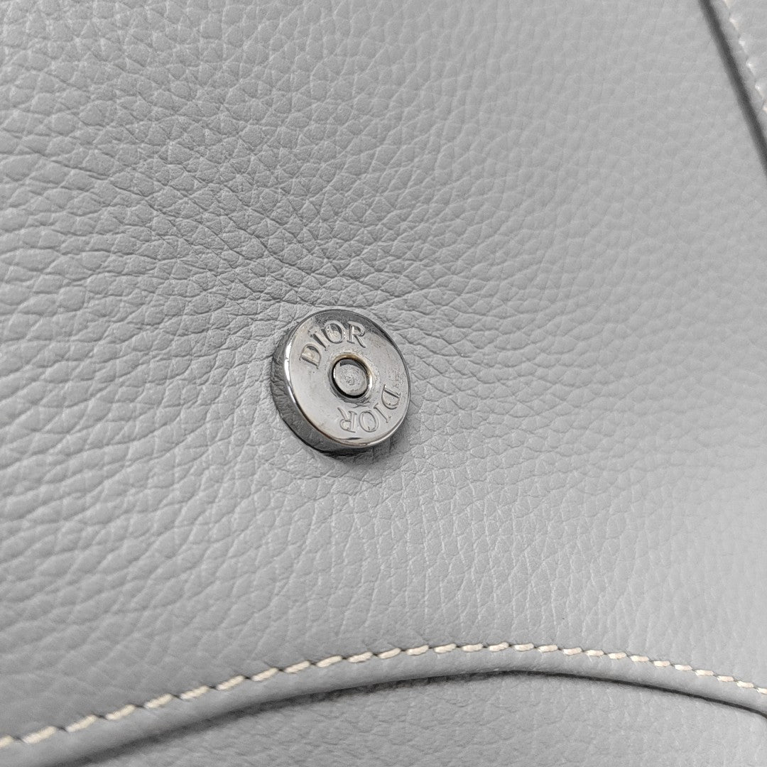 Dior And Shawn Calfskin Gray