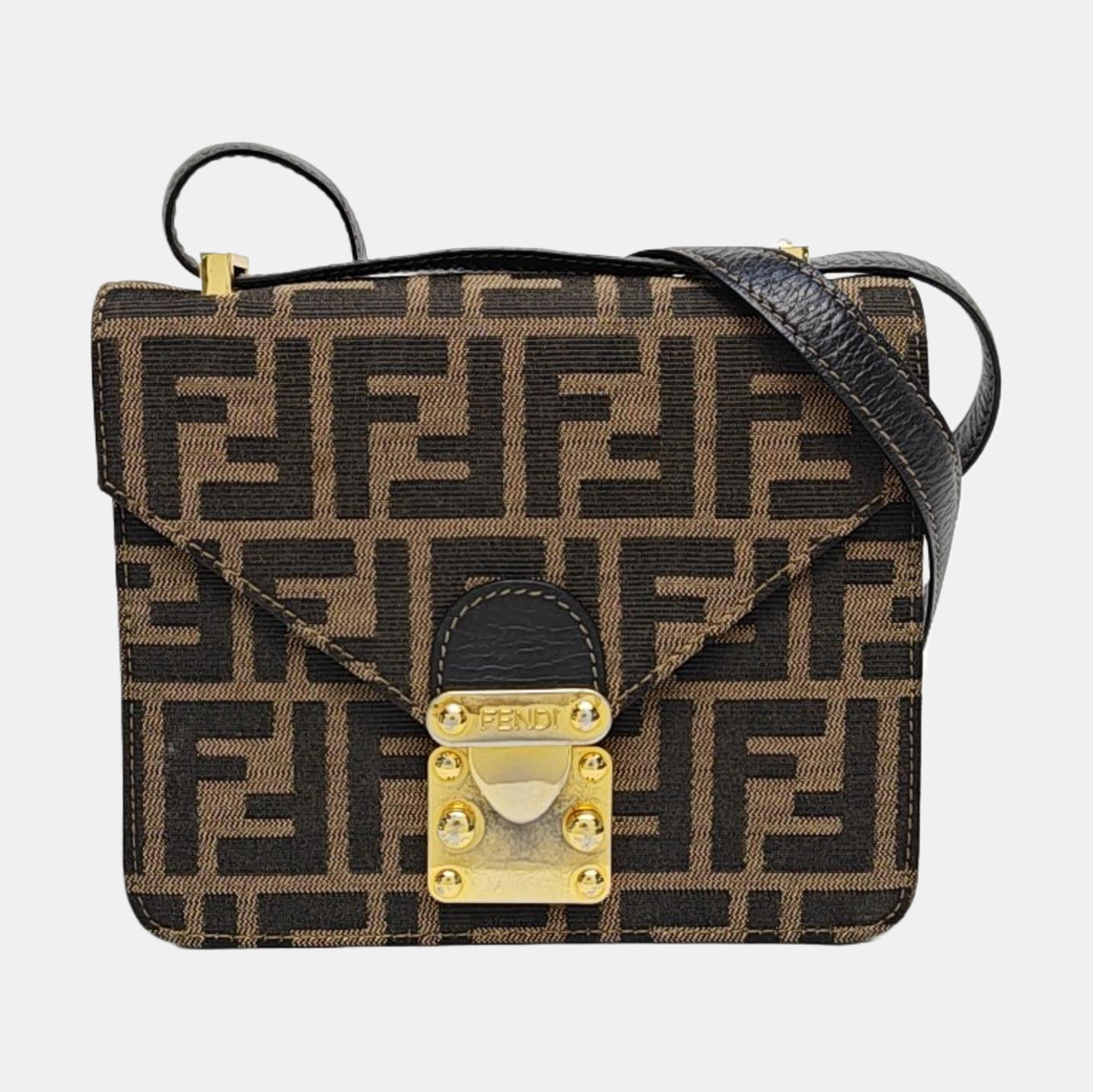 Canvas Shoulder Bag Brown