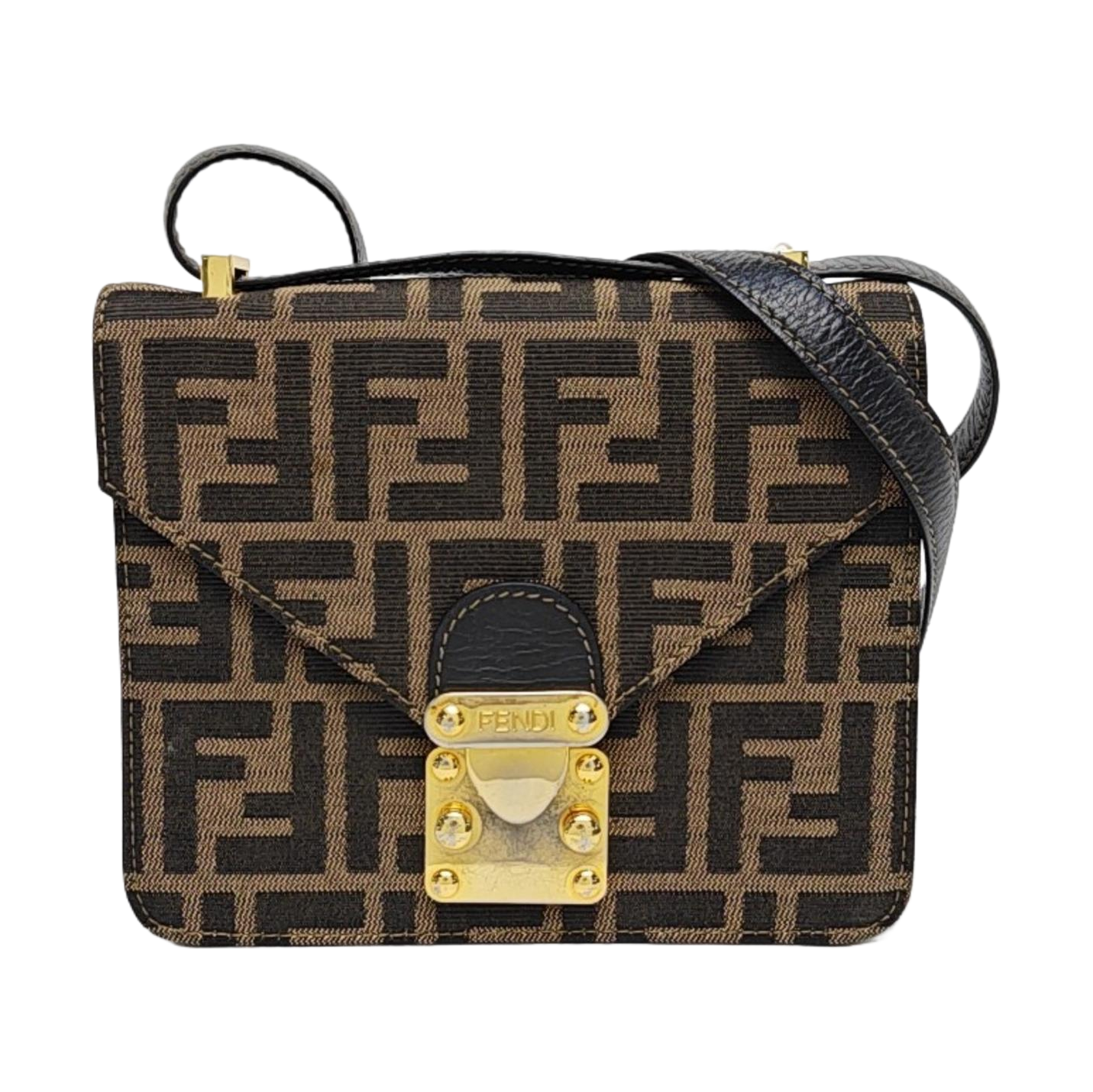 Canvas Shoulder Bag Brown