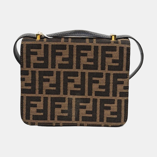 Canvas Shoulder Bag Brown