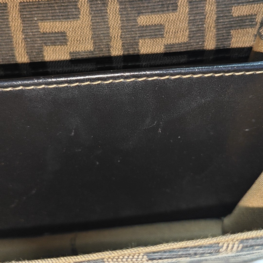 Canvas Shoulder Bag Brown
