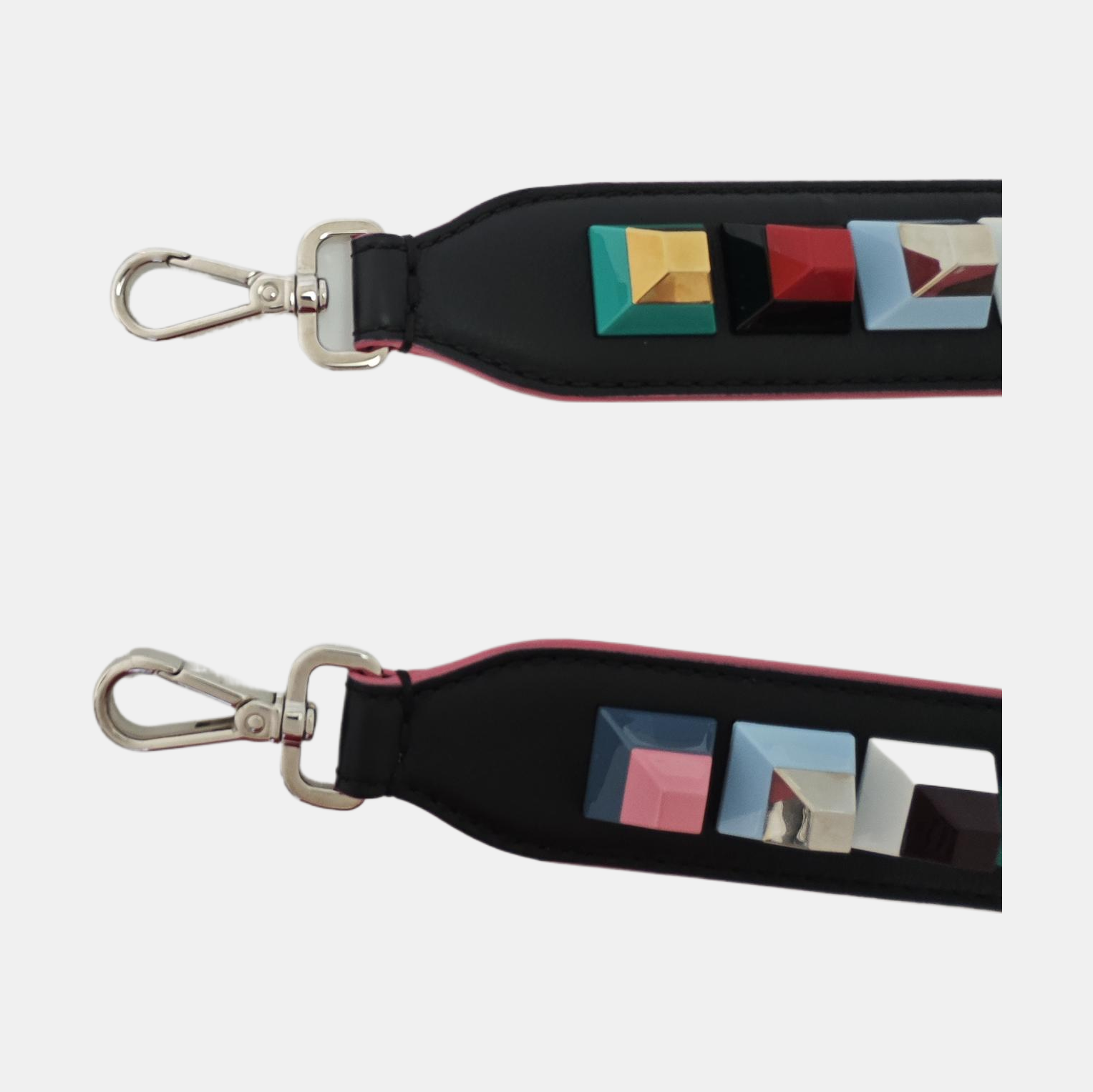 Leather Bag Strap Multicolor