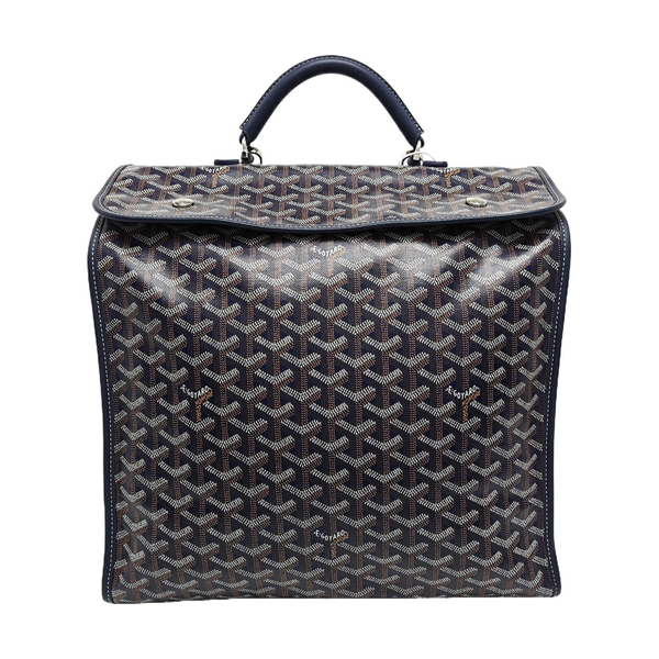 Saint Léger Coated Canvas Blue