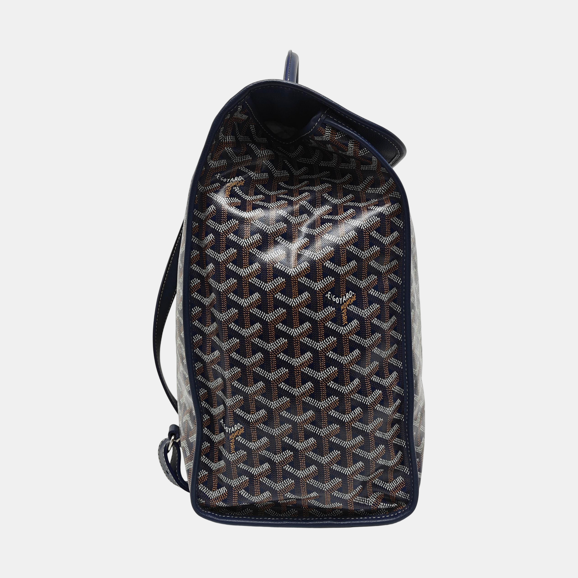 Saint Léger Coated Canvas Blue