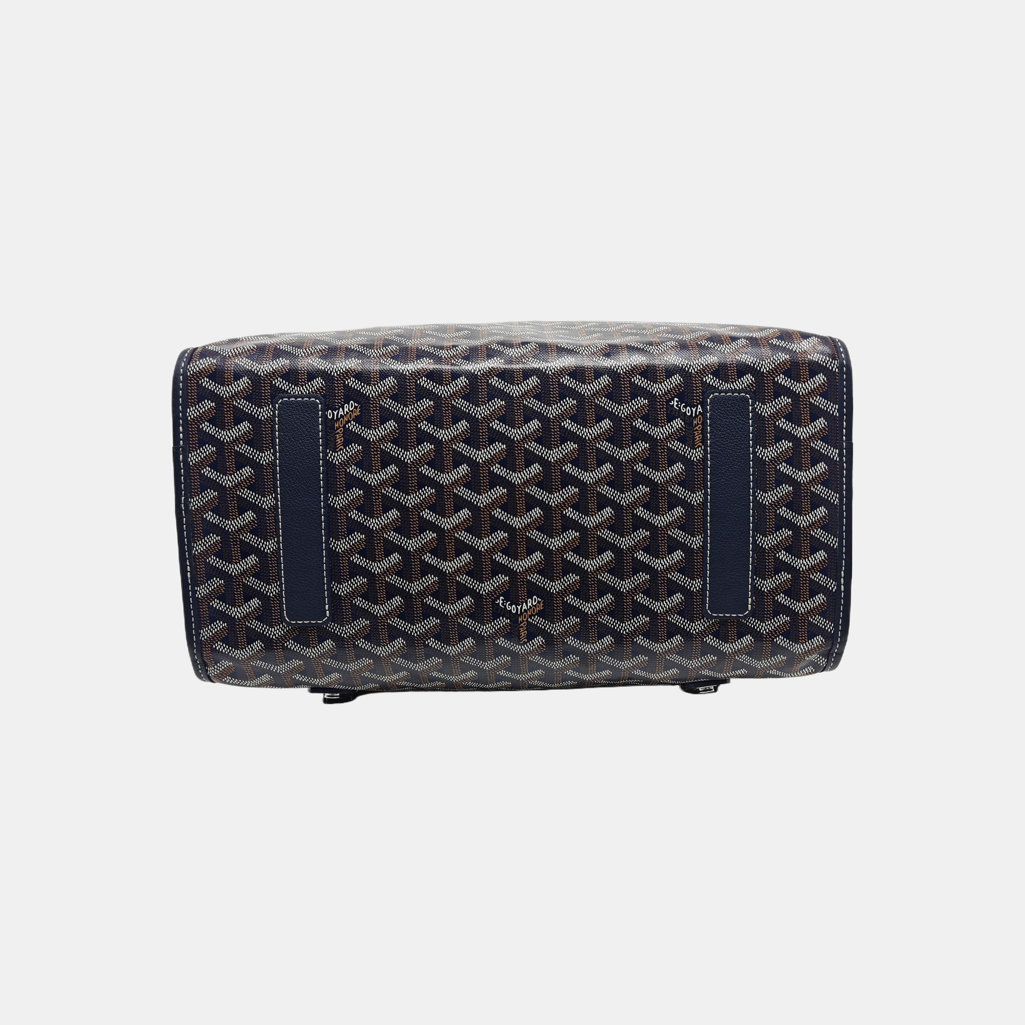 Saint Léger Coated Canvas Blue