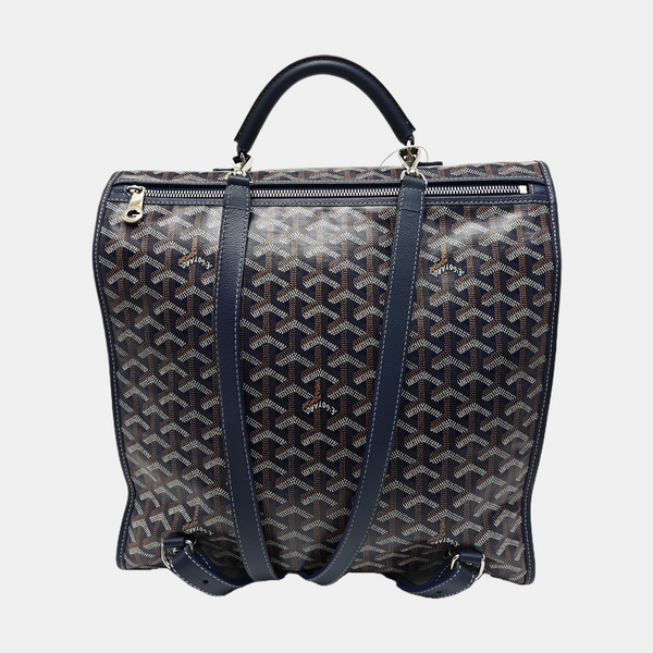 Saint Léger Coated Canvas Blue
