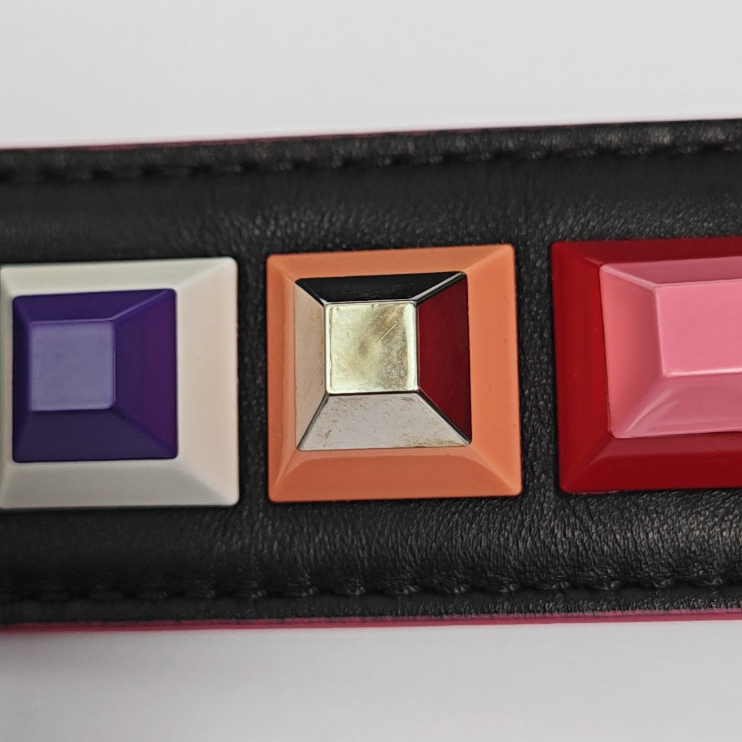 Leather Bag Strap Multicolor