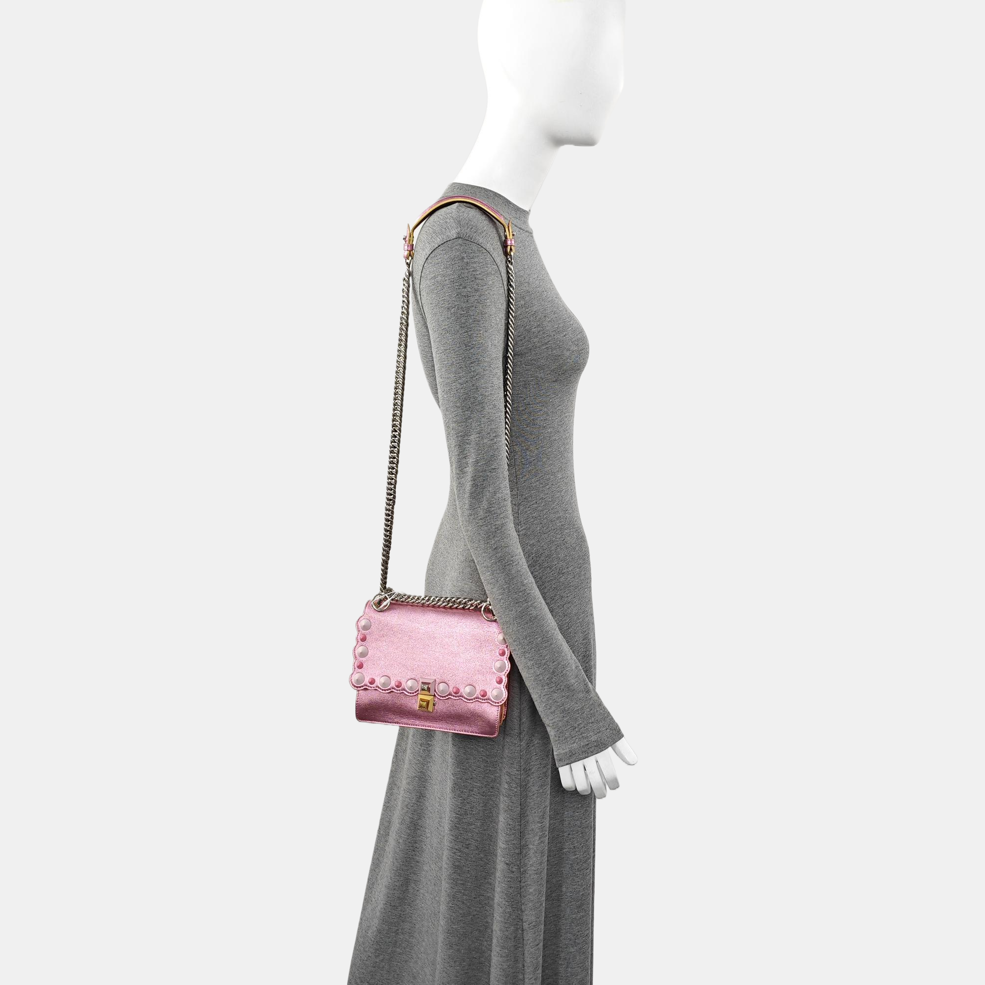 Kan I Mini Calfskin Pink