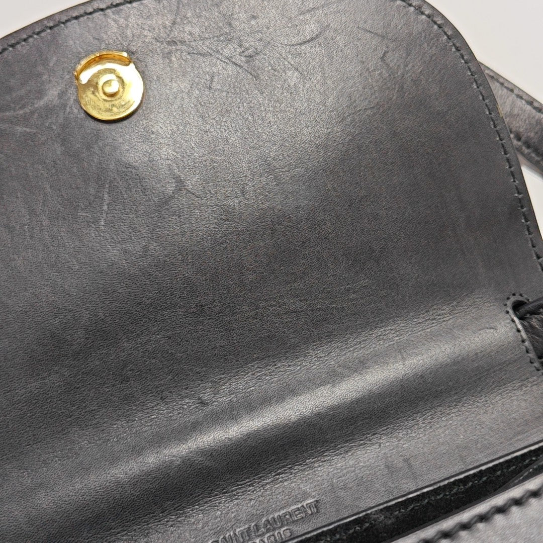 KAIA Small Calfskin Black
