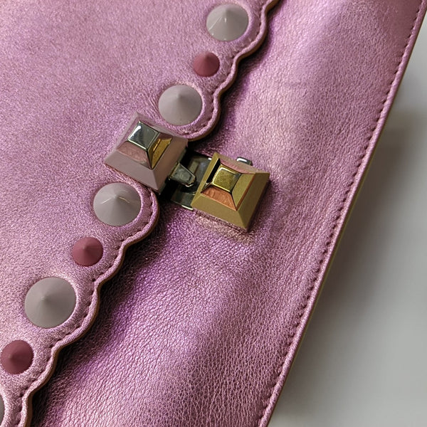 Kan I Mini Calfskin Pink