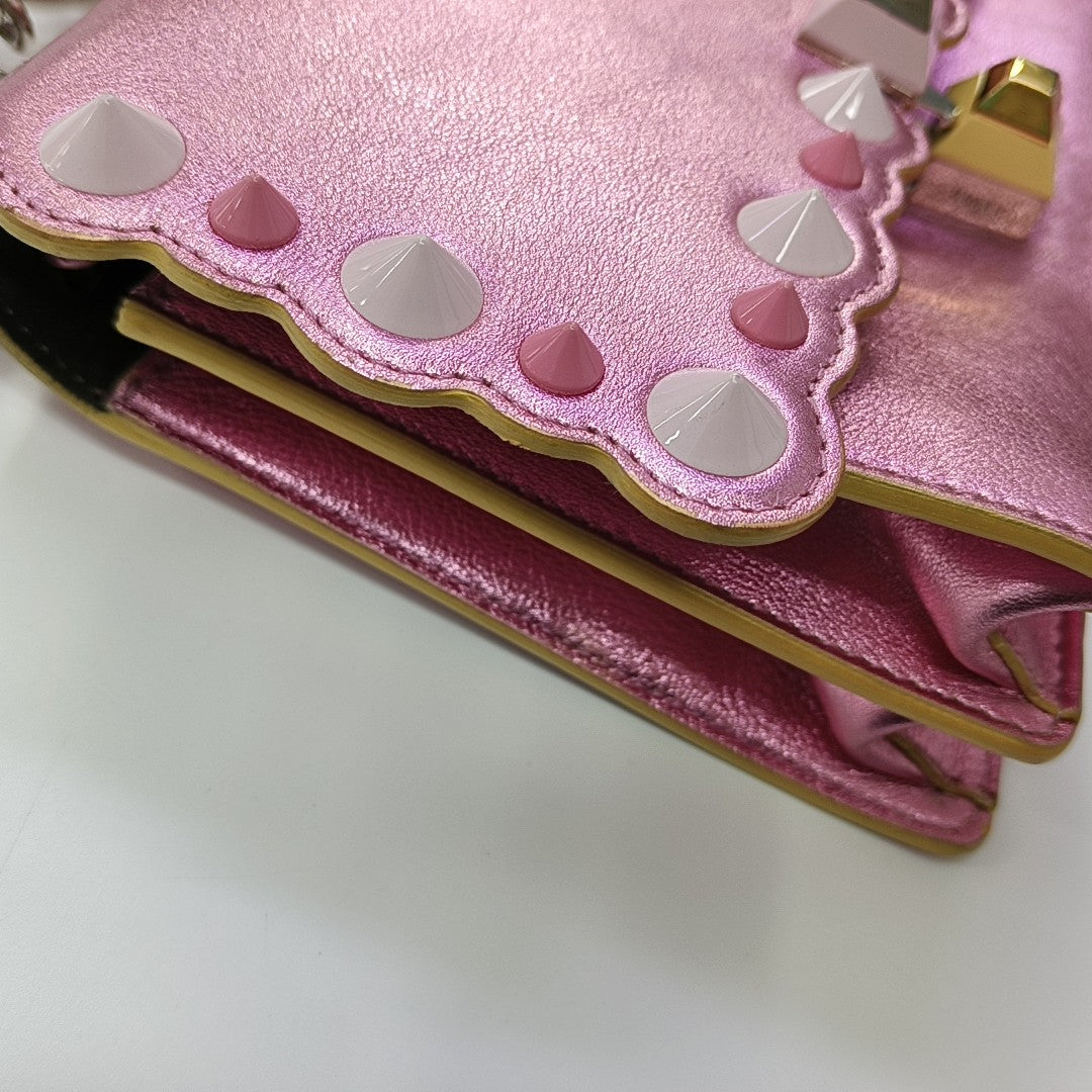 Kan I Mini Calfskin Pink