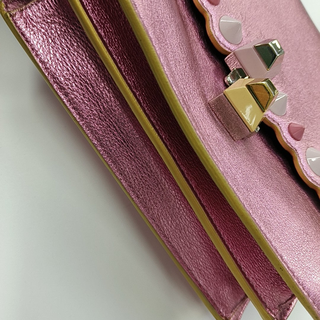 Kan I Mini Calfskin Pink