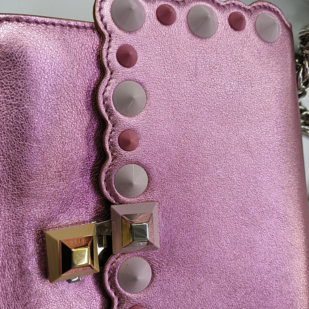 Kan I Mini Calfskin Pink