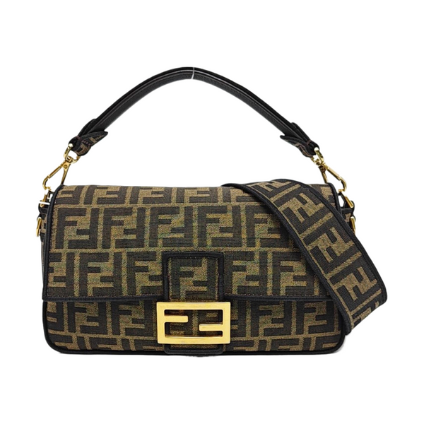 Baguette Medium Canvas Brown