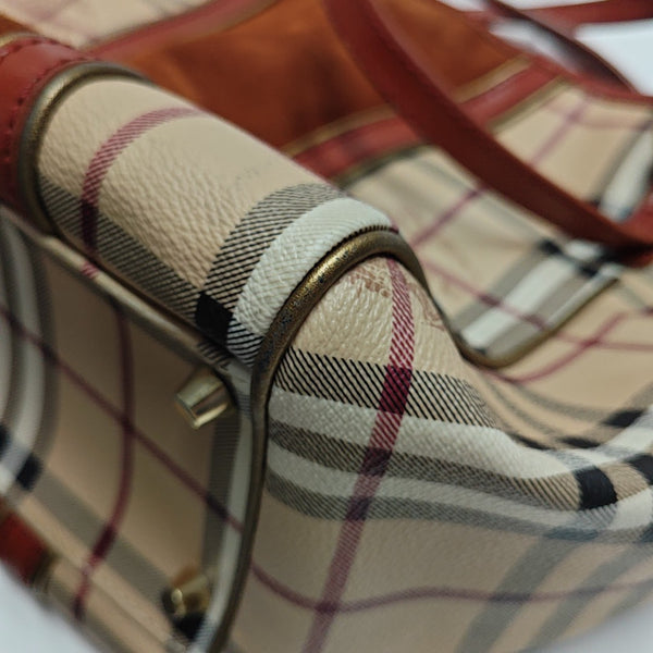 Canterbury Small Coated Canvas Beige