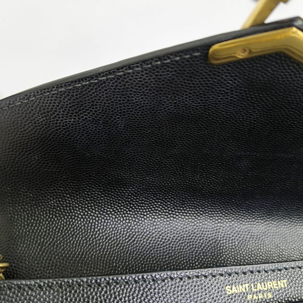 CASSANDRA Calfskin Black