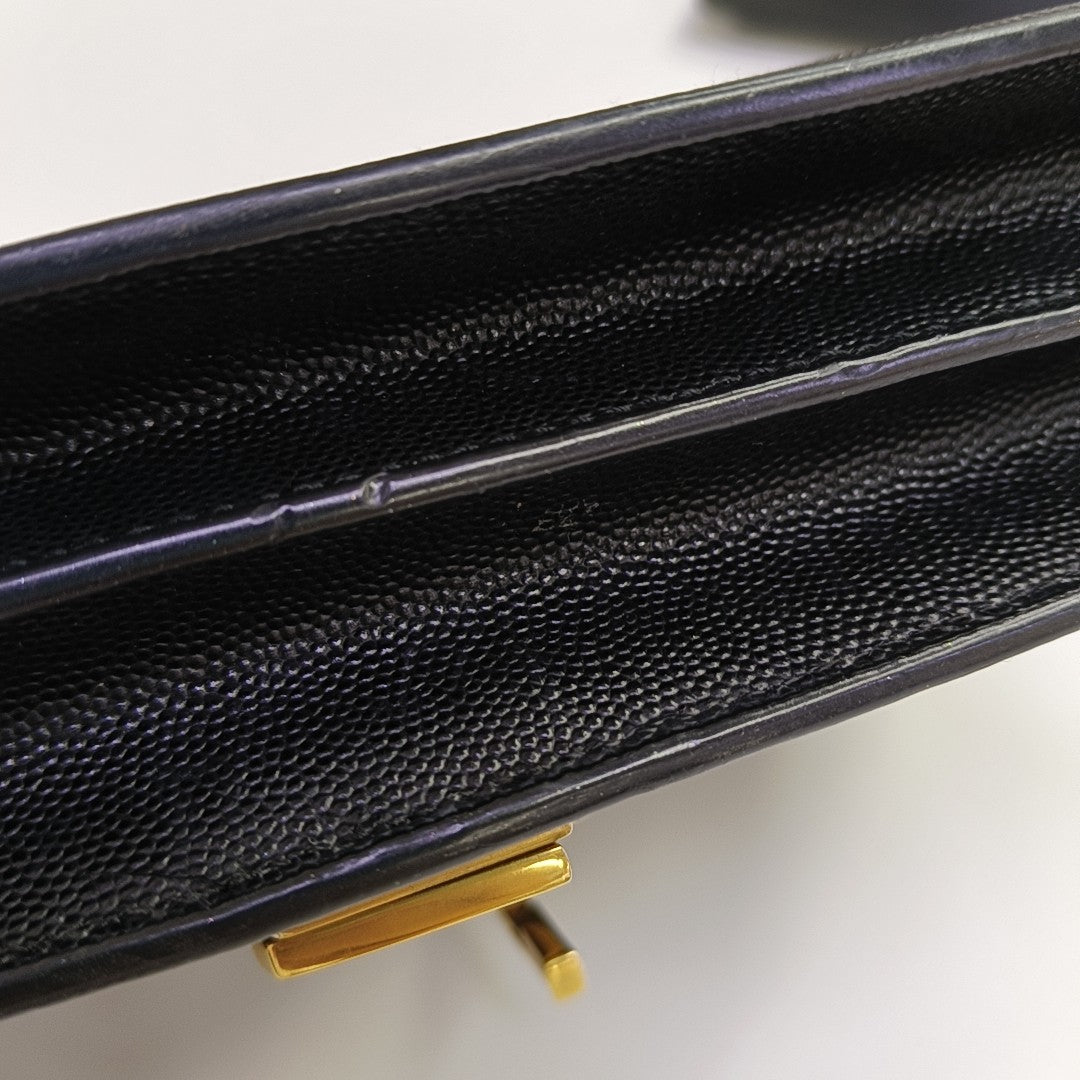 CASSANDRA Calfskin Black