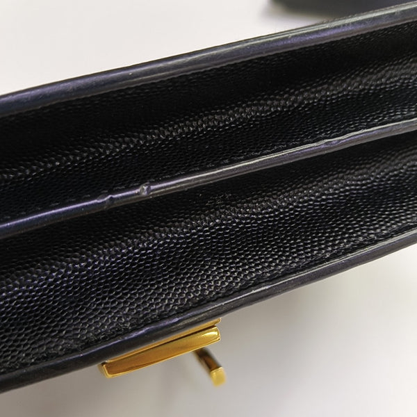 CASSANDRA Calfskin Black