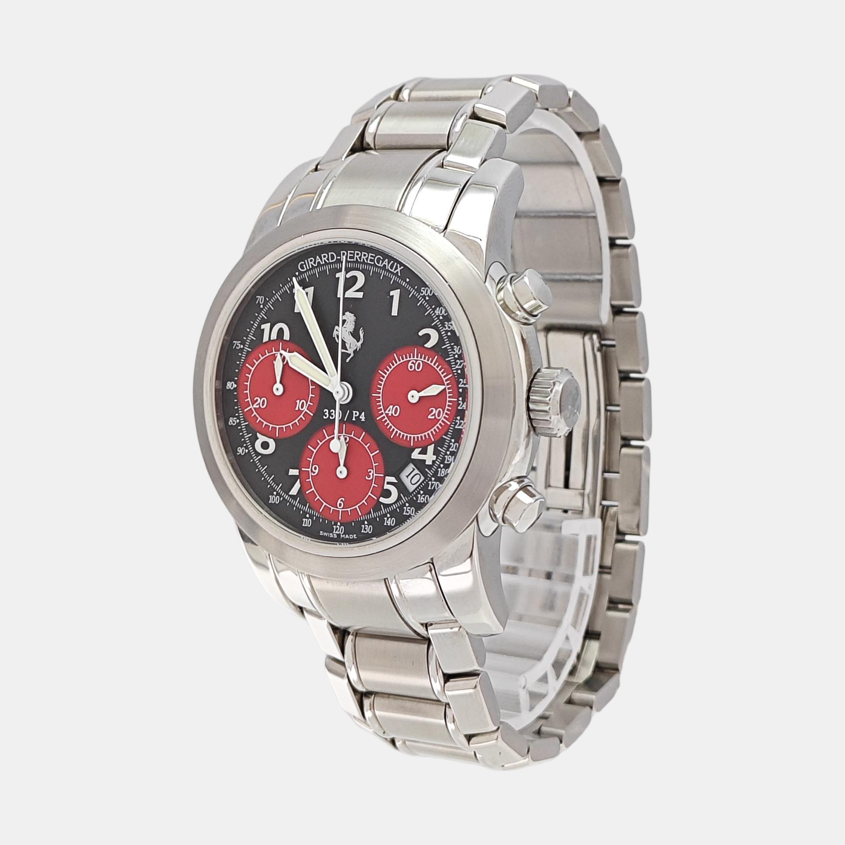 40mm Black Automatic Watch