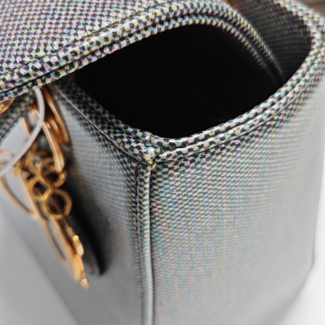 Lady Dior Medium Calfskin Multicolor