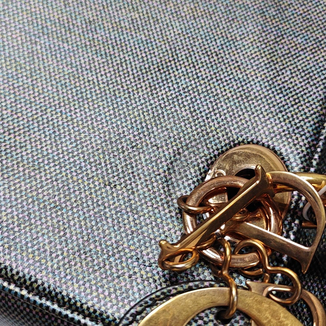 Lady Dior Medium Calfskin Multicolor