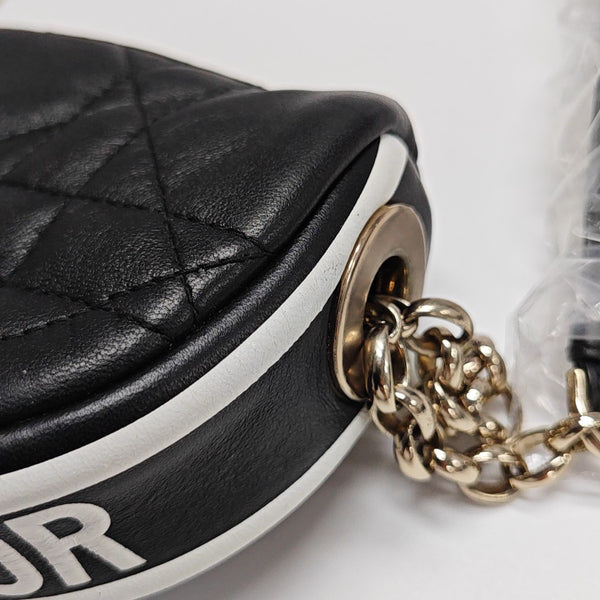 Vibe Super Mini Cannage Lambskin Black
