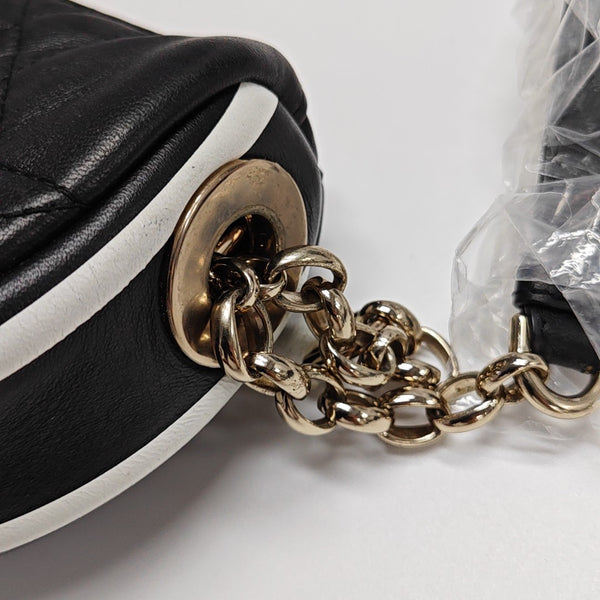 Vibe Super Mini Cannage Lambskin Black