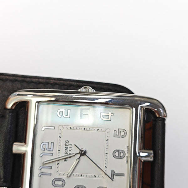 33mm White Quartz Watch