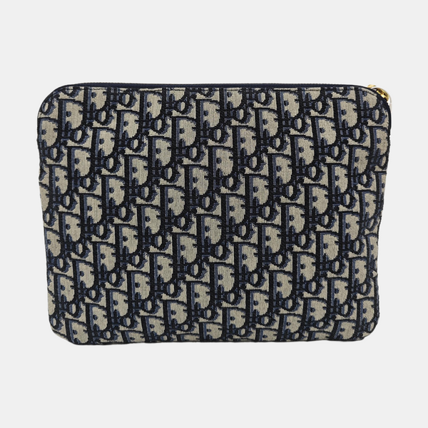 Travel Kit Large Oblique Canvas Blue