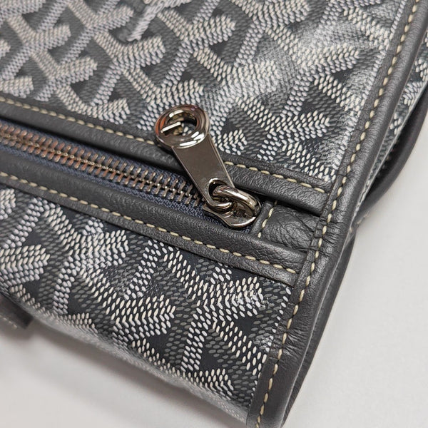 Saint Léger Coated Canvas Gray