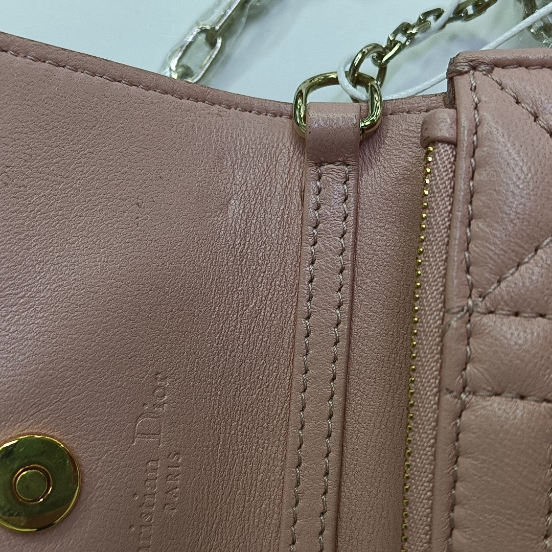 My Dior Small Cannage Lambskin Pink