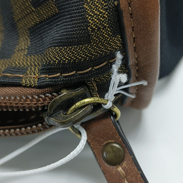 Canvas Shoulder Bag Brown