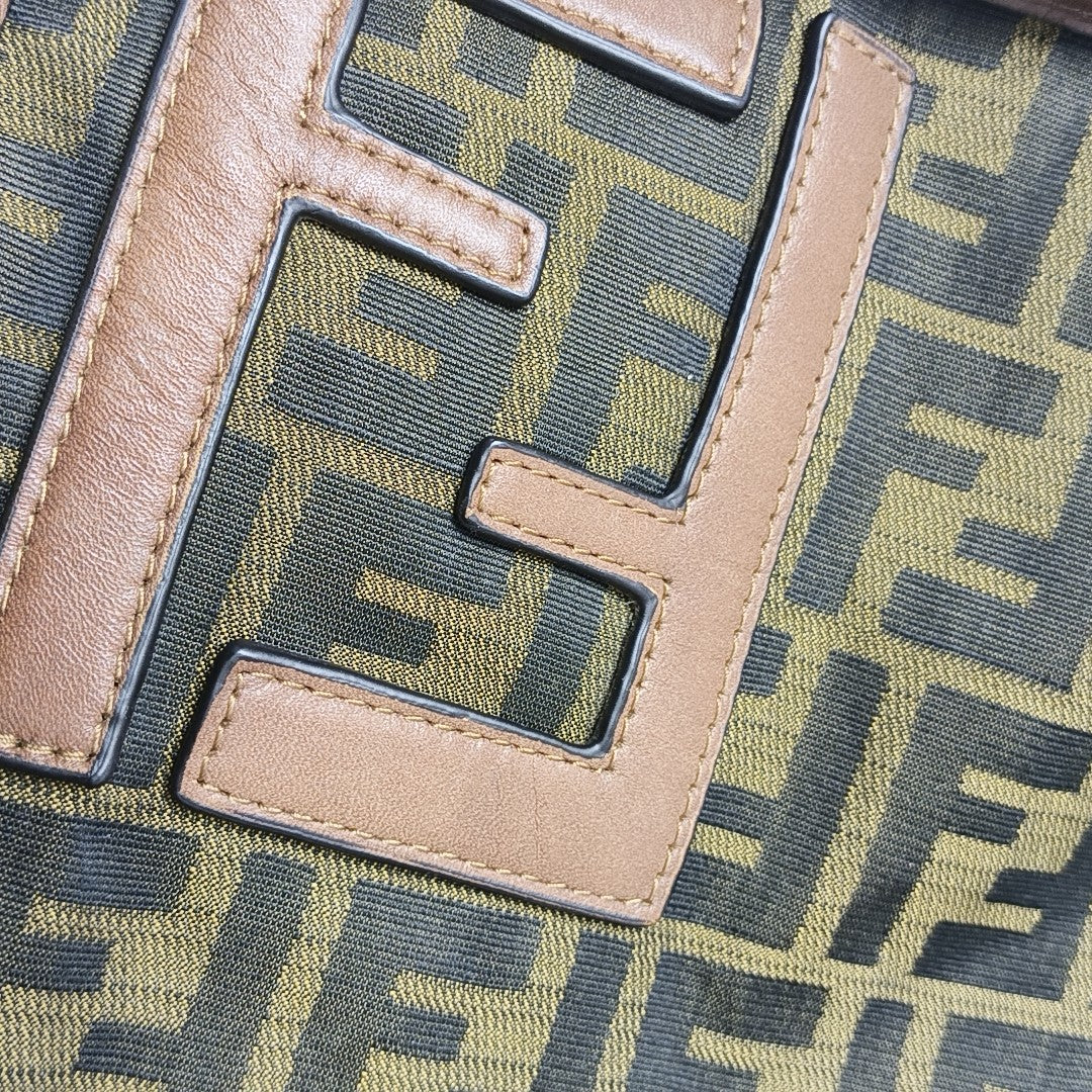 Canvas Shoulder Bag Brown