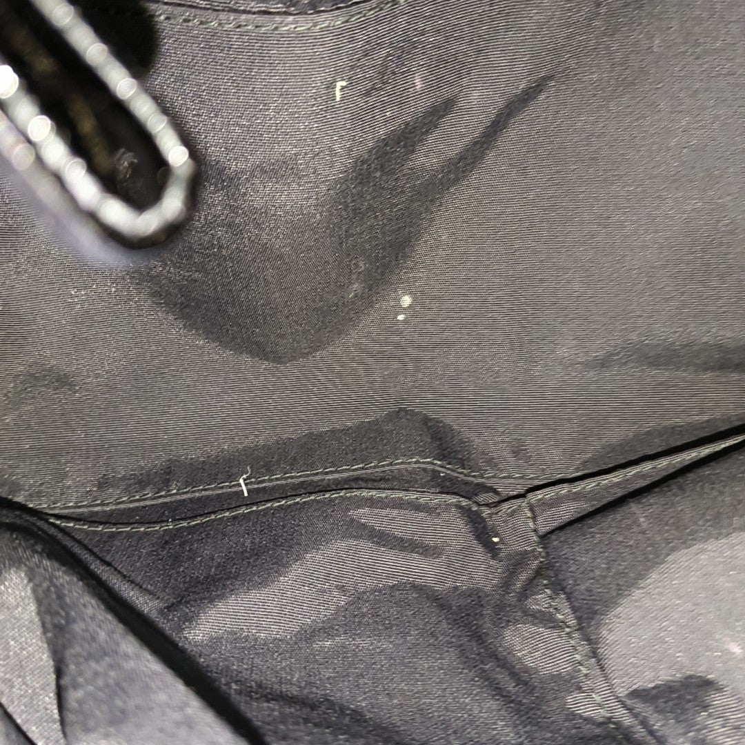 Le Trente Large Cannage Patent Leather Black