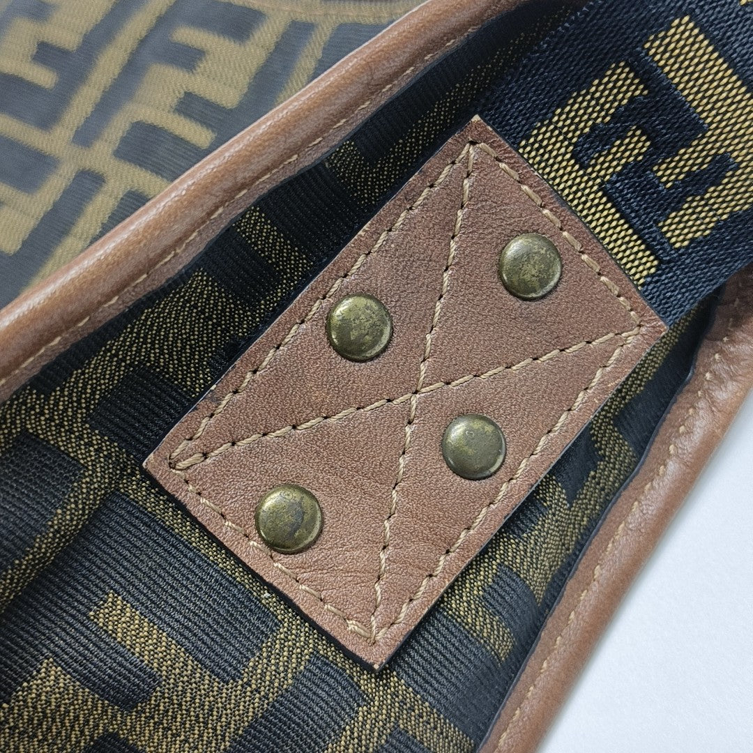 Canvas Shoulder Bag Brown